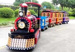 Electric Trackless Train